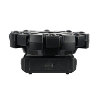 Lampe LED Hercules dorée à 8 bras, prix d'usine, RGB 4-en-1, DMX512, idéale pour les mariages, l'éclairage laser DJ, les lumières de scène disco