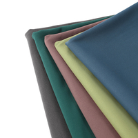 Couleurs vives double face haute élasticité sueur respirant texture douce adaptée aux vêtements de yoga Tissu tricoté