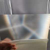 Film de diffusion prismatique BEF transparent personnalisé en PET pour l'amélioration de la luminosité des écrans LED d'ordinateurs portables et LCD, découpable