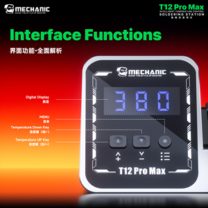 MECHANIC T12 Pro Max 120W Intelligente Temperaturgesteuerte Lötstation für Smartphone PCB Motherboard Chip - Product Image 6