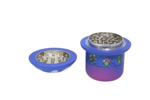 Alien Go - Molinillo de Plástico con Forma de Hongo, Diseño de Dibujos Animados, Estilo Americano, Modelo HS394-AO, Portátil y Redondo, para Uso Doméstico - Product Image 4