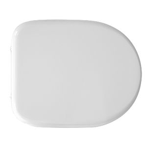 Asiento de Inodoro para RAK Compact Shape 6 WC Blanco 50.5 cm de Largo 37.5 cm de Ancho - Product Image 1