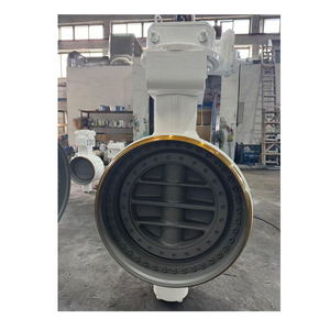 Hộp số hoạt động dn600 pn25 Lập Dị bướm van giả mạo A105 cơ thể Hàn bướm van thép carbon - Product Image 6