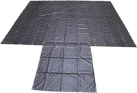 Bâche robuste imperméable pour bois de construction, bâche de camion, couverture de protection de cargaison en tissu, bâche en PVC