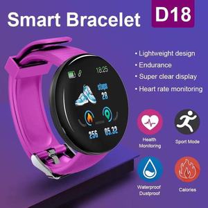 Smartwatch D18 per Uomo e Donna, Impermeabile, Sportivo, con Display TFT, Monitoraggio Pressione Sanguigna, Monitoraggio del Sonno, Calendario, 116 <span class=keywords><strong>Plus</strong></span> - Product Image 2