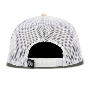 Casquettes de camionneur personnalisées Tcap China, camouflage de haute qualité avec patch en cuir - Product Image 5