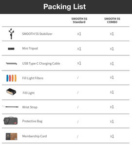 ZHIYUNเรียบ5S 3แกนสมาร์ทโฟนแบบพกพาGimbalsเรียบ5SมือถือStabilizerสําหรับ<span class=keywords><strong>iPhone</strong></span> <span class=keywords><strong>14</strong></span> <span class=keywords><strong>Pro</strong></span> <span class=keywords><strong>Max</strong></span>/HUAWEI/Xiaomi - Product Image 5
