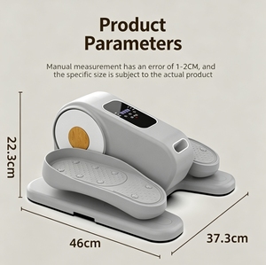 Elíptica Eléctrica Portátil <span class=keywords><strong>Compacta</strong></span> con Movimiento de Avance y Retroceso y Control Remoto para Ahorrar Espacio en el Gimnasio en Casa y la Oficina - Product Image 1