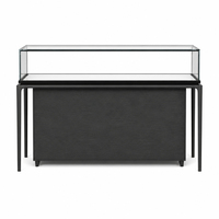 Vitrines à bijoux LED personnalisées et vitrines en verre, adaptées à tous les types de bijouteries, montres et magasins de marchandises de luxe