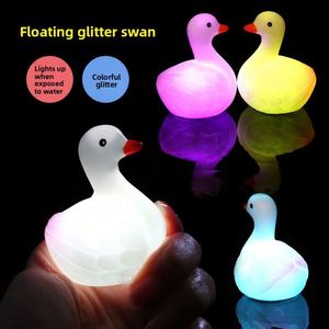 Hot Sale Induction Luminous Plastic Bear Animal Floating <b>Light</b> Squeeze-sounding Water Play <b>Bathing</b> Toy for Children - Product Image 1