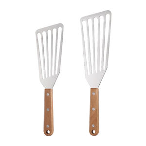 ตะหลิวทอดปลาทำจากไม้บีชอเนกประสงค์มีความยืดหยุ่นใช้กับเครื่องล้างจานได้ - Product Image 1