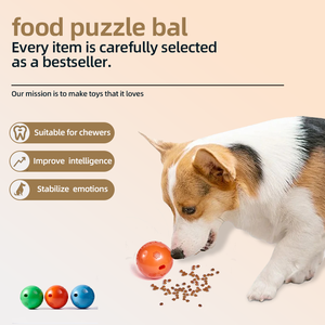 Jouet à lancer pour animaux de compagnie C04, jouet à friandises pour animaux de compagnie, jouet anti-ennui, boule à friandises pour animaux de compagnie - Product Image 3