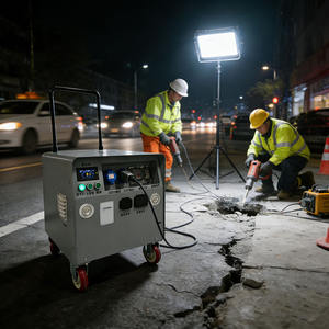 Station d'alimentation d'urgence pour <span class=keywords><strong>cinéma</strong></span> en plein air 6000W, stockage d'énergie portable pour les soirées <span class=keywords><strong>cinéma</strong></span> en plein air - Product Image 2