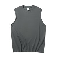 Chaleco Personalizado de Algodón Peinado 230G Primavera Verano 2026, Camiseta sin Mangas de Alta Calidad para Hombre, Ropa Deportiva para Gimnasio, Logotipo Personalizado