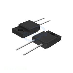 TO-220-2 Full Pack, Isolated Tab Single Diodes STTH15L06FP Authorized Distributor DIODE STD 600V 15A TO220FPAC - Product Image 1