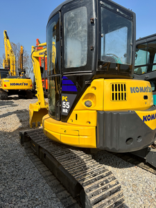 Excavadora Komatsu PC55 de Alta Potencia – Tamaño Compacto, Rendimiento de Excavación Increíble, Bajo Consumo de Combustible para Todas las Obras de Construcción Pequeñas - Product Image 4