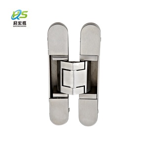 100kg Casting Ss304 Concealed Hinge Three Dimension <b>Adjustable</b> Hidden Hing Door for Hotel Bld-gz138 180 Degree Opening Full - Product Image 2