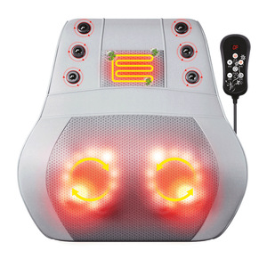 Multifunctional Massage <b>Pillow</b> With Vibration Heat Kneading For <b>Neck</b> Waist Back Car Home Use USB Rechargeable - Product Image 2