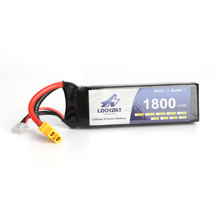 Un grado ai polimeri di litio <span class=keywords><strong>batteria</strong></span> 1800mAh 2S 3S 4S 6S serie di connessione UAV RC batterie per aerei - Product Image 6