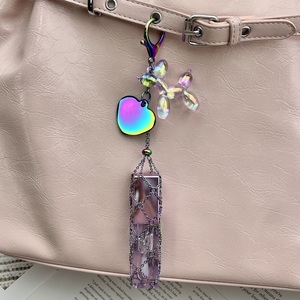Pendentif chien <span class=keywords><strong>ballon</strong></span> coloré, porte-clés exquis, nouveauté très vendue, sac en maille pour rouge à lèvres en acier inoxydable - Product Image 6