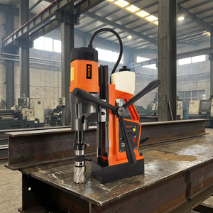 Perceuse magnétique à vitesse variable 19000N EKIIV 220V à commande électronique pour le perçage de plaques épaisses, équipement d'<span class=keywords><strong>atelier</strong></span> de fabrication - Product Image 4