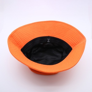 Custom Embroidery Eco Friendly Sustainable Recycled <b>Material</b> Summer Beach RPET Cotton Canvas Fisherman Reversible Bucket Hats - Product Image 5