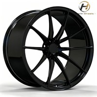 Jantes de voiture en alliage forgé sur mesure à multiples rayons, finition mate noire de haute performance, 20 pouces, 5x120, pour BMW Série 3, Série 5, X3 G01