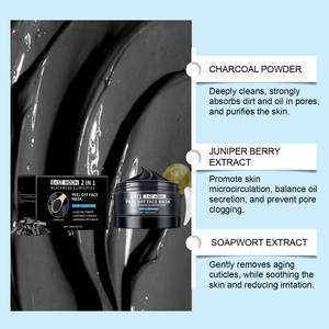 มาส์กหน้าลอก<span class=keywords><strong>สิวเสี้ยน</strong></span> ทำความสะอาดผิวอย่างล้ำลึกด้วยถ่านไม้ไผ่ ช่วยให้ผิวขาวกระจ่างใส กระชับผิว ขนาด 100 กรัม - Product Image 6