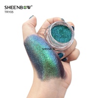 Pigment métallique multichrome Sheenbow hautement pigmenté, pigment changeant de couleur, pigment caméléon, poudre scintillante en vrac pour le maquillage