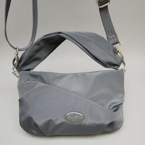 Lady Trendy Multi Functional Plain Magnetic Button Gray <b>Women</b> <b>Handbags</b> Long Webbing <b>Small</b> Cheap Shoulder <b>Handbags</b> - Product Image 2