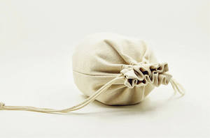 Bolsas de Algodón con Fondo Redondo para Velas, Bolsas de Lona Reutilizables con Cordón y Fondo Redondo - Product Image 2