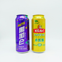 200ml 250ml 330ml 500ml couleur personnalisée boisson impression boîtes élégantes canettes de boisson pour Soda Coca fruits boisson vide aluminium canette