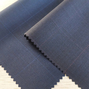 Tela para Trajes de <span class=keywords><strong>Hombre</strong></span>, Lana/Poliéster, Hilo Orgánico Teñido, Lana Merino Peinada para Chaquetas y Trajes - Product Image 5