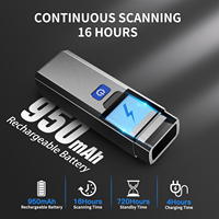 Escáner Resistente para Gestión de Identificación de Pacientes en Hospitales, Portátil, Inalámbrico, USB, con Cable, Lector de Códigos de Barras 1D 2D y Códigos QR para PC y Laptop