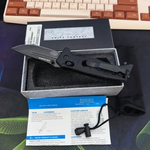 Cuchillo Plegable Táctico BM 273 Auto Adamas, Hoja CPM-CruWear Sheepsfoot, Cuchillo de Combate de Grado Industrial, Mango G10, OEM/ODM - Product Image 3