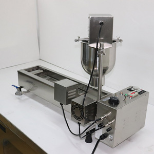 Equipo de cocina comercial Maquinaria para aperitivos <span class=keywords><strong>Mini</strong></span> máquina automática de donas de una sola fila - Product Image 4