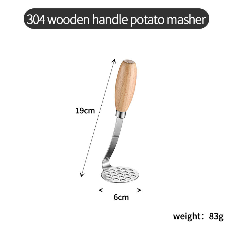 ที่บดมันฝรั่งด้ามไม้สำหรับ304