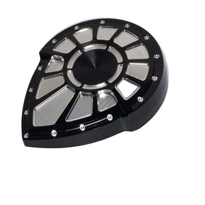 YHMOTO Coperchio Laterale in Alluminio per Accensione (Zündungsdeckel) - Accessori Moto per Victory Tuxedo Tutti i Modelli 2004-2017 - Product Image 1