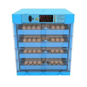 Automatic Hatching 3 Layers 192 Capacity Poultry Egg Hatching Egg Incubator Machine chicken machine for sale