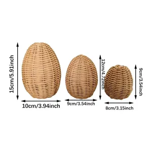 Figurine <span class=keywords><strong>Lapin</strong></span> <span class=keywords><strong>de</strong></span> Pâques Créative Faite à la Main Décor <span class=keywords><strong>de</strong></span> Knick-Knack pour la Maison Jardin Fête <span class=keywords><strong>de</strong></span> Pâques <span class=keywords><strong>Lapin</strong></span> <span class=keywords><strong>de</strong></span> Pâques Décorations <span class=keywords><strong>de</strong></span> Paille - Product Image 6