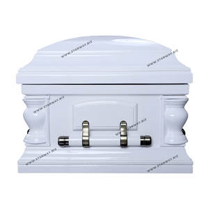 8830 фабричные похоронные принадлежности, оптовая продажа, белые отделки, американские деревянные шкатулки и гроб для взрослых, сделанные из массивной древесины тополя - Product Image 3