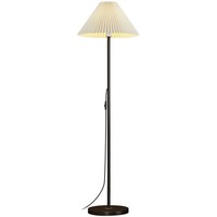 Lampe sur pied LED moderne en fer avec abat-jour en papier plissé, idéale pour la décoration de chambre d'hôtel, salon ou côté canapé