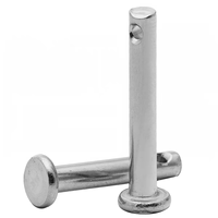 Goupille à fourche résistante à la rouille avec goupille fendue en acier inoxydable 304 pour le couplage de remorque et la fixation de l'attelage de remorquage