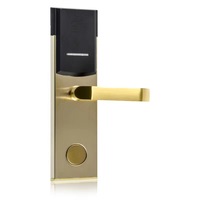 Serrure de porte d'hôtel RF avec codeur de carte et système de logiciel gratuit pour l'ouverture de la carte de programme