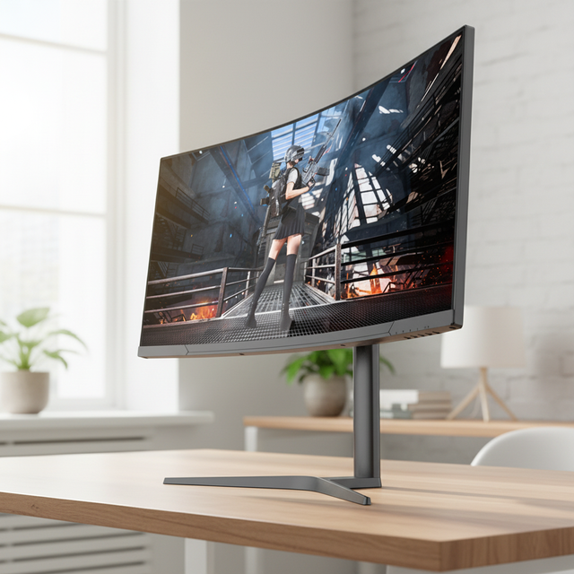 34 -Inch Full Hd 4K 1Ms Gaming Screen Wide Viewing 1Ms FreeSync HDR IPS Panel LCD PC Monitor
