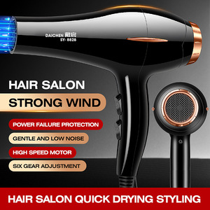 Sèche-cheveux Daichen Sy-8828 avec moteur DC 220V, air chaud et froid, usage domestique - Product Image 3