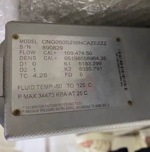 100% 新品 マイクロモーション マスフローセンサー 2700I シリーズ +CNG050S フロートランスミッター 最安値 - Product Image 6