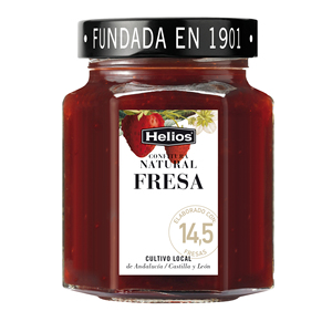 Marmellata Naturale di Fragole Helios 330G Realizzata con Frutta Locale - Product Image 1