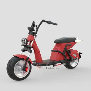 ヨーロッパの倉庫オフロード電動スクーター2輪eec電動バイク大人のcitycoco 2000w 60v 20ahバッテリー