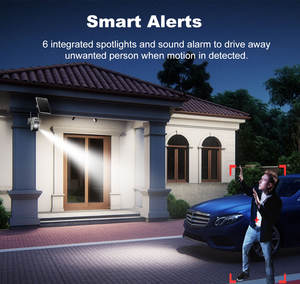 Монитор на солнечной батарее с тремя глазами, 360 градусов, для мобильного телефона, 9 Мп, уличная камера ночного видения, уличная домашняя камера высокой четкости - Product Image 4